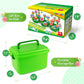 YEEBAY Flower Garden Building Toys - STEM Educational Play Set for Girls Age 3-7 - 148 PCS Multicolor Plastic Stacking Game