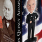 Royal Bobbles John Quincy Adams Bobblehead  enhanced Polyresin Lifelike Figure  Unique Serial Number  Exquisite Detail