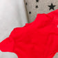 AugFrog 5 Pcs T-Shirts for 18 Inch Dolls, Summer Outfit Doll Clothes Accessories, Short Sleeved Classical Tee Fit - Red