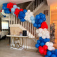 Balloons Red White Blue, 60 Pcs 12 Inch Navy Blue Red White Party Balloons, Pearl Red Blue Birthday Latex Balloons, Navy Blue He
