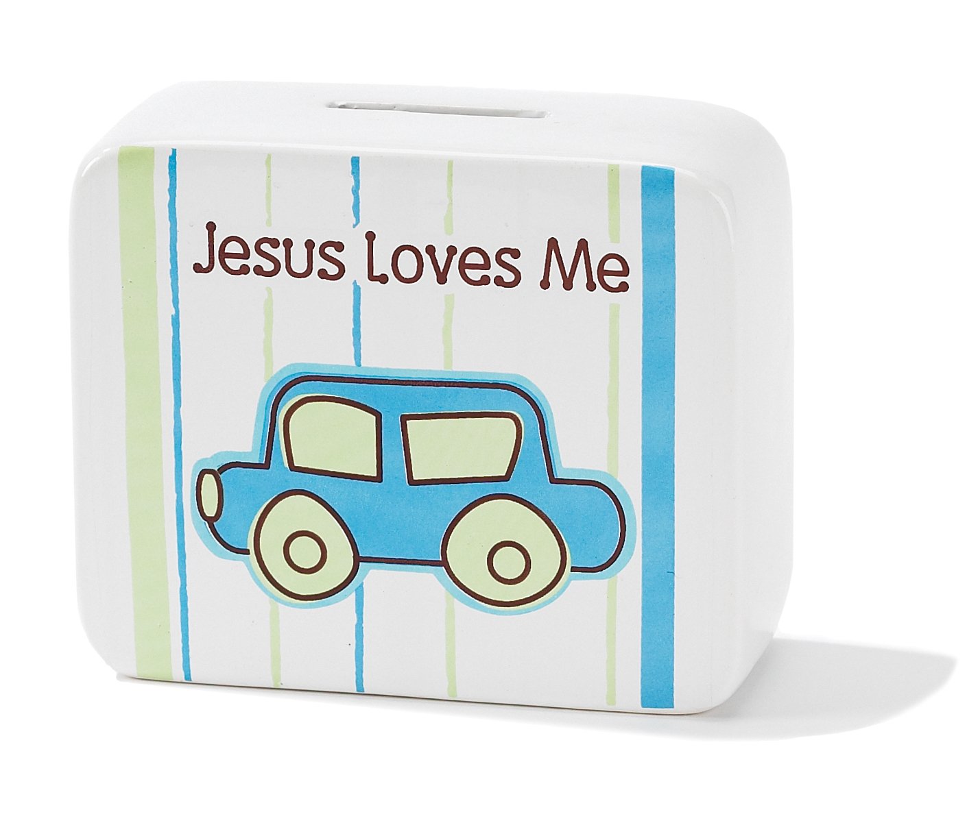 Dicksons Jesus Loves Me Coin Bank, Car