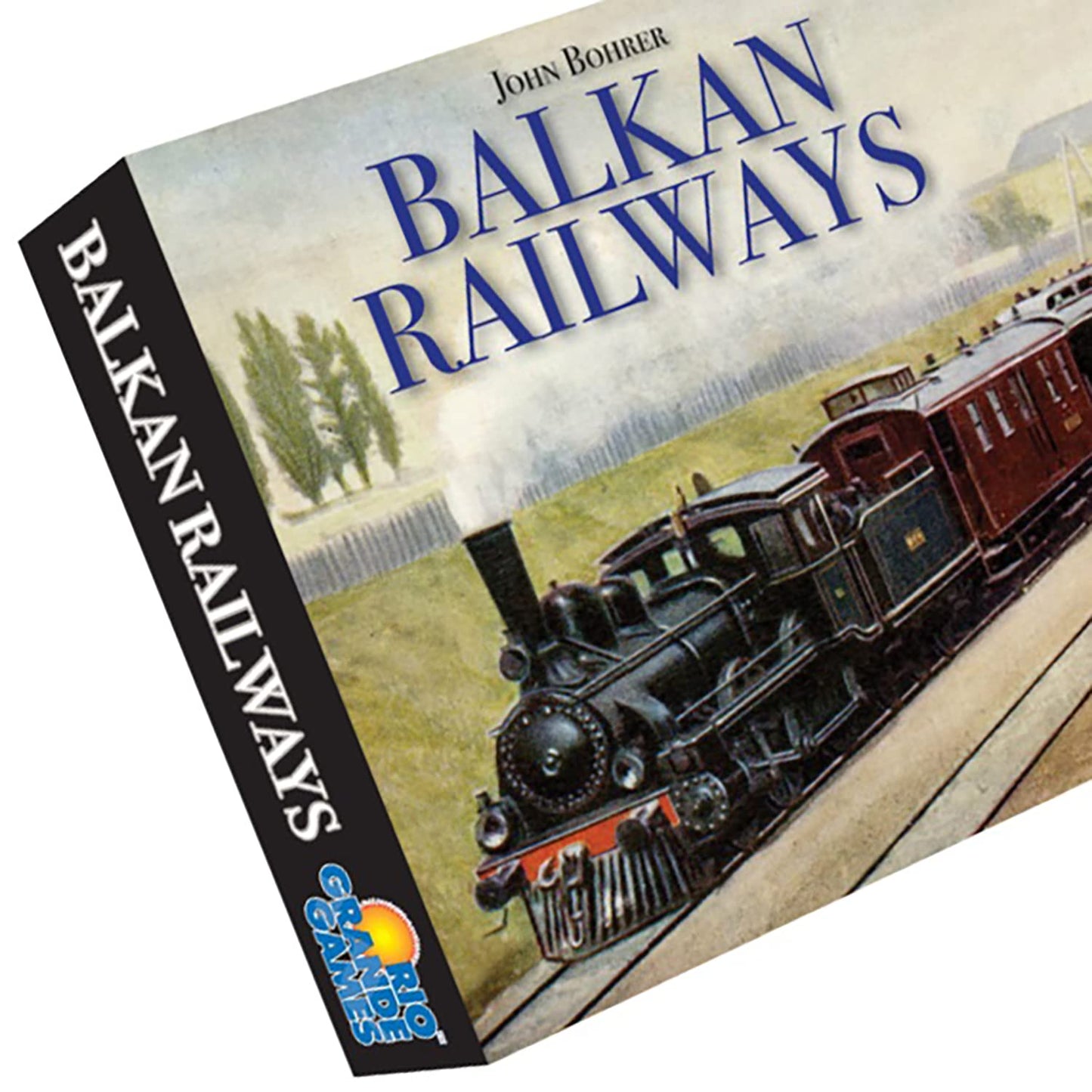 Balkan Railways - Rio Grande Games, Train Board Game, Wealth Building Stategy, Ages 14+, 3-5 Players, 45-90 Min
