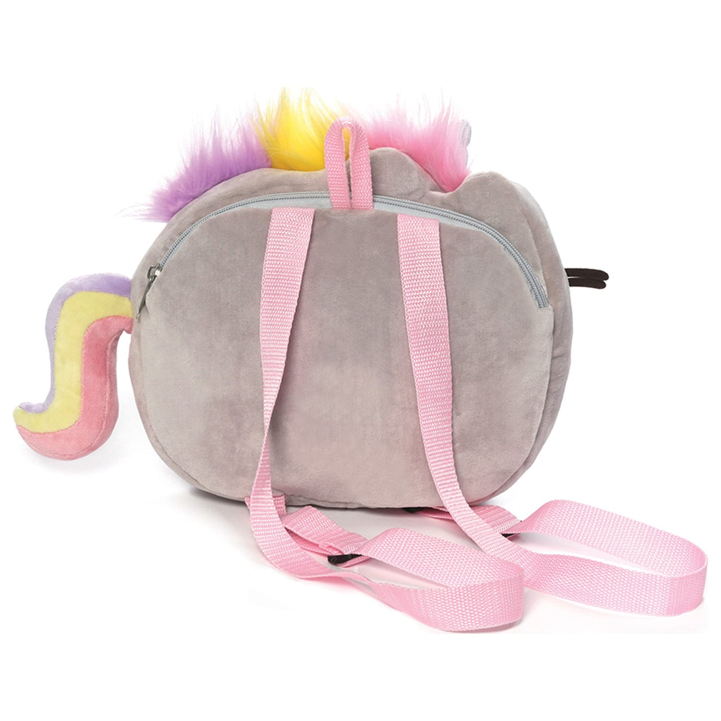 Gund Pusheen Pusheenicorn Plush Stuffed Animal Unicorn Cat Backpack, 13''