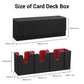 Foteemo Card Deck Box For Mtg, 4 In 1 Commander Deck Box Magic The Gathering Deck Box Trading Card Deck Storage Box Holding 300+