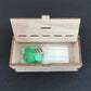 YIPPLE Penny Game - Fun Board Game for 2-6 Players, Wooden Box, Green Color, Simple & Strategic Dice Game
