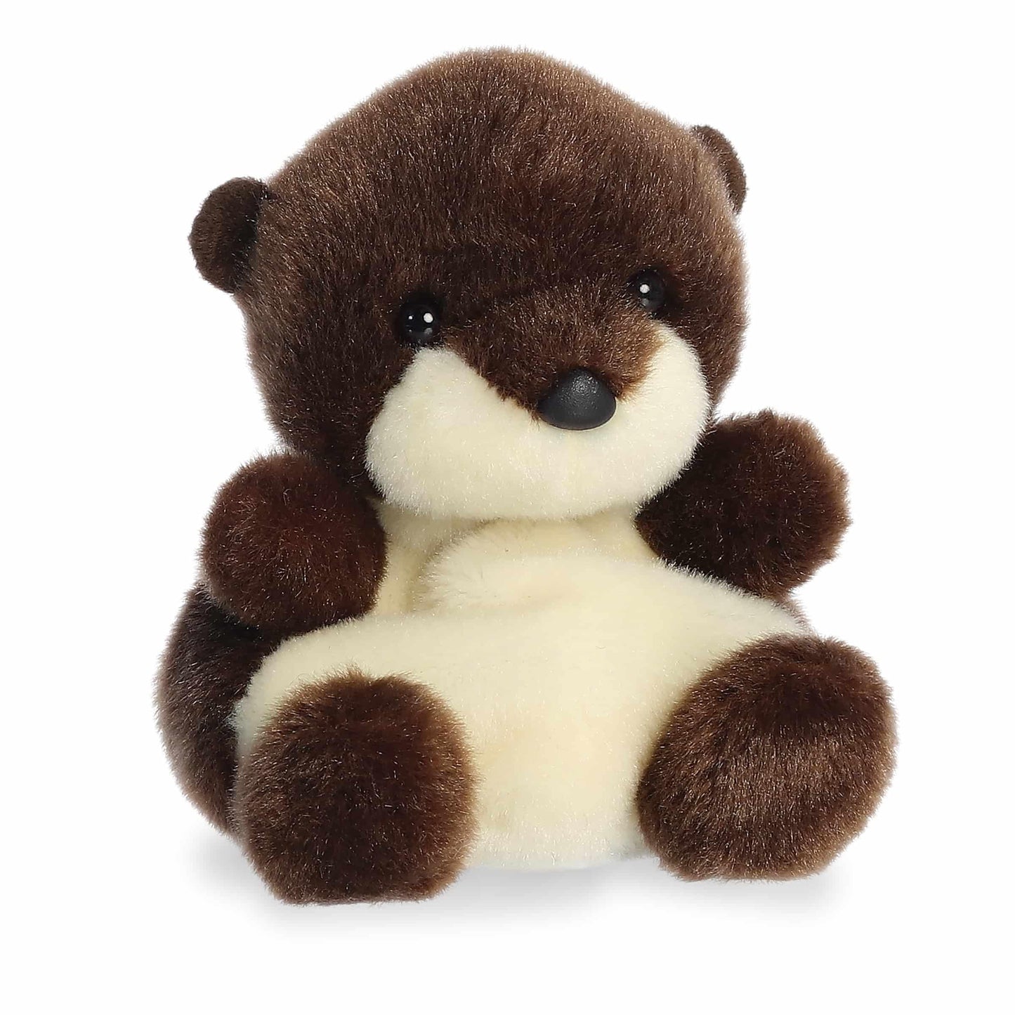 Aurora® Elena River Otter™ Stuffed Animal - 5" Brown Plush - Fun Collectible for Kids & Adults - Perfect for Rooms & Gifts