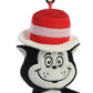 Aurora® Whimsical Dr. Seuss™ Cat In The Hat Keychain Stuffed Animal - Magical Storytelling - Literary Inspiration - Black 4 Inches