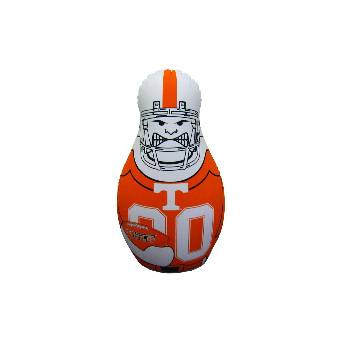 Fremont Die Ncaa Tennessee Volunteers Bop Bag Inflatable Tackle Buddy Punching Bag, Mini: 12' Tall, Team Colors