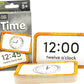 Teacher Created Resources Time Flash Cards (Ep62046) 3-1/8' X 5-1/8'