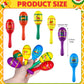 Hungdao Mexican Fiesta Wooden Maracas For Boys And Girls Cinco De Mayo Sombrero Piata Taco Guitar Chili Cactus Wood Mini Maracas