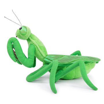 ZHONGXIN MADE Large Green Mantis Plush Toy - Realistic 15in Cotton Stuffed Animal with Big Wings for Kids