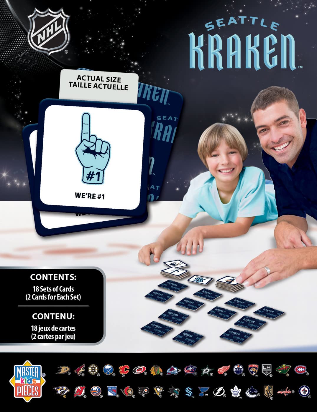 Seattle Kraken Matching Game