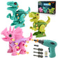 FREE TO FLY Dinosaur Toys for 3 4 5 6 7 8 Year Old Girls Boys: Take Apart Dinosaur Toys for Kids 3-5 5-7 STEM Building Construct
