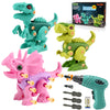 FREE TO FLY Dinosaur Toys for 3 4 5 6 7 8 Year Old Girls Boys: Take Apart Dinosaur Toys for Kids 3-5 5-7 STEM Building Construct
