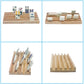 Essajoy Wooden Domino Trays/Racks Set Of 4 Mexican Train Domino Trays/Racks Double 12 Tiles Holders Rack Domino Tiles Holders Do