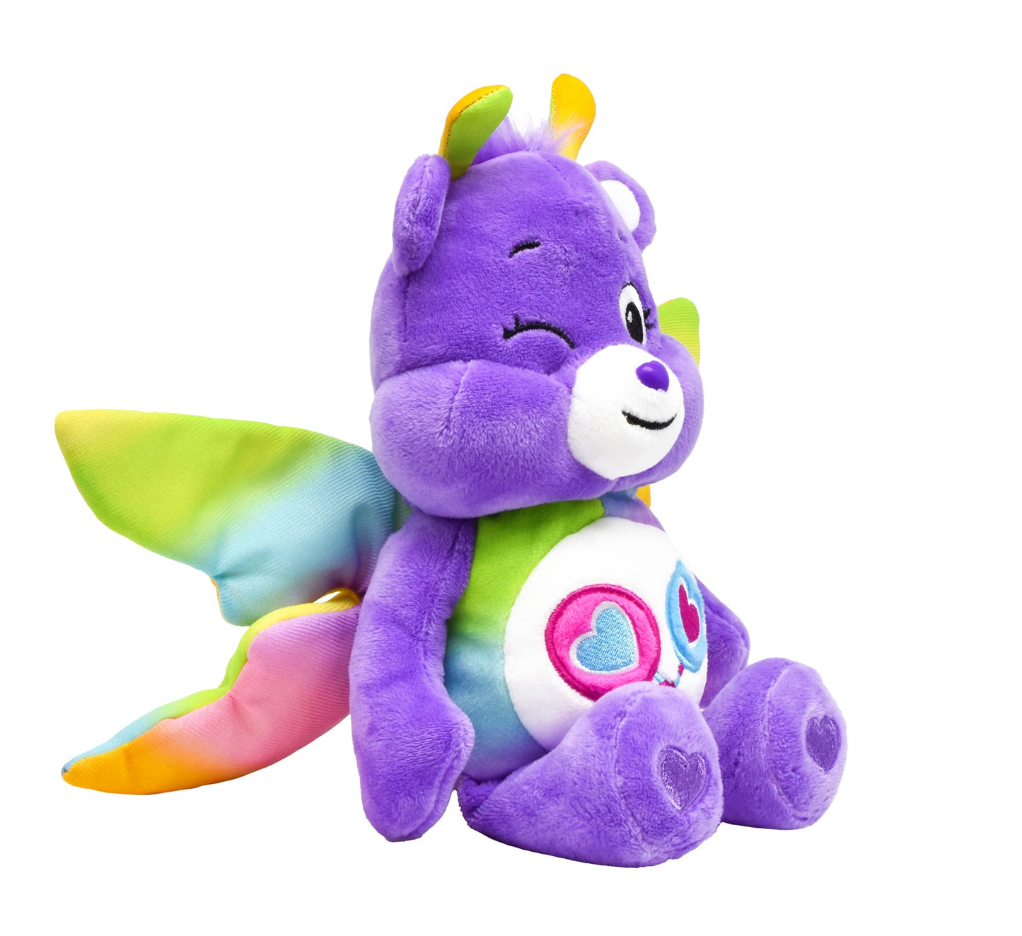 Care Bears Spring Theme Butterfly Share Bear Fun-Size Plush - Perfect Stuffed Animal Holiday, Birthday Gift, Super Soft And Cuddly – Good For Girls And Boys, Employees, Collectors, Ages 4+