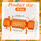 50 Packs Christmas Cracker Kit No Snap Xmas Party Table Favors Snowflake Reindeer DIY Christmas Party Cracker Candy Boxes for Ho