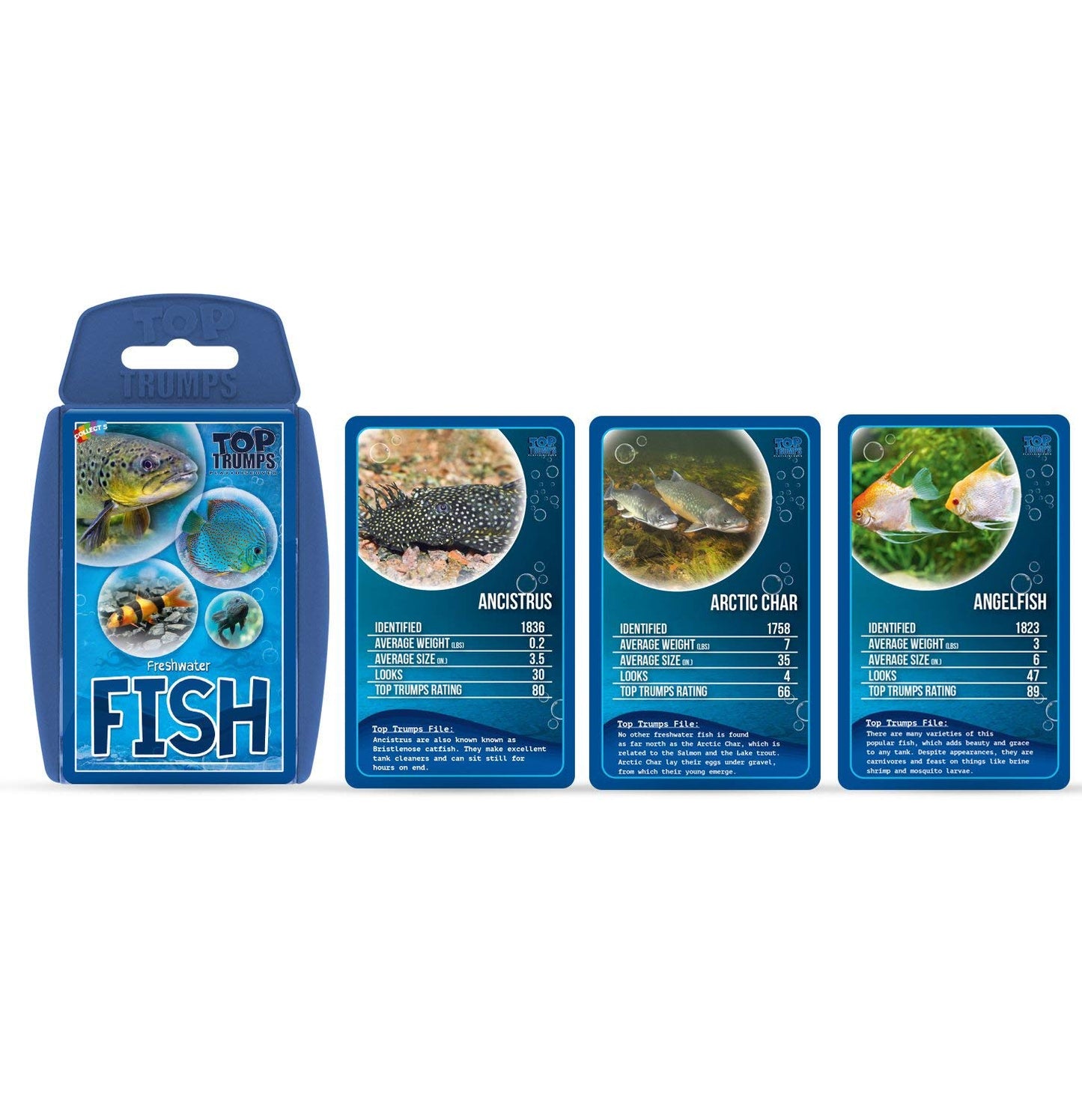 Freshwater Fish Top Trumps Card Game