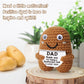 Cool Dad Gifts, Crochet Potato Doll Gift For Father From Daughter Son Kid Child Or Wife, Handmade For Birthday, Father'S Day Or
