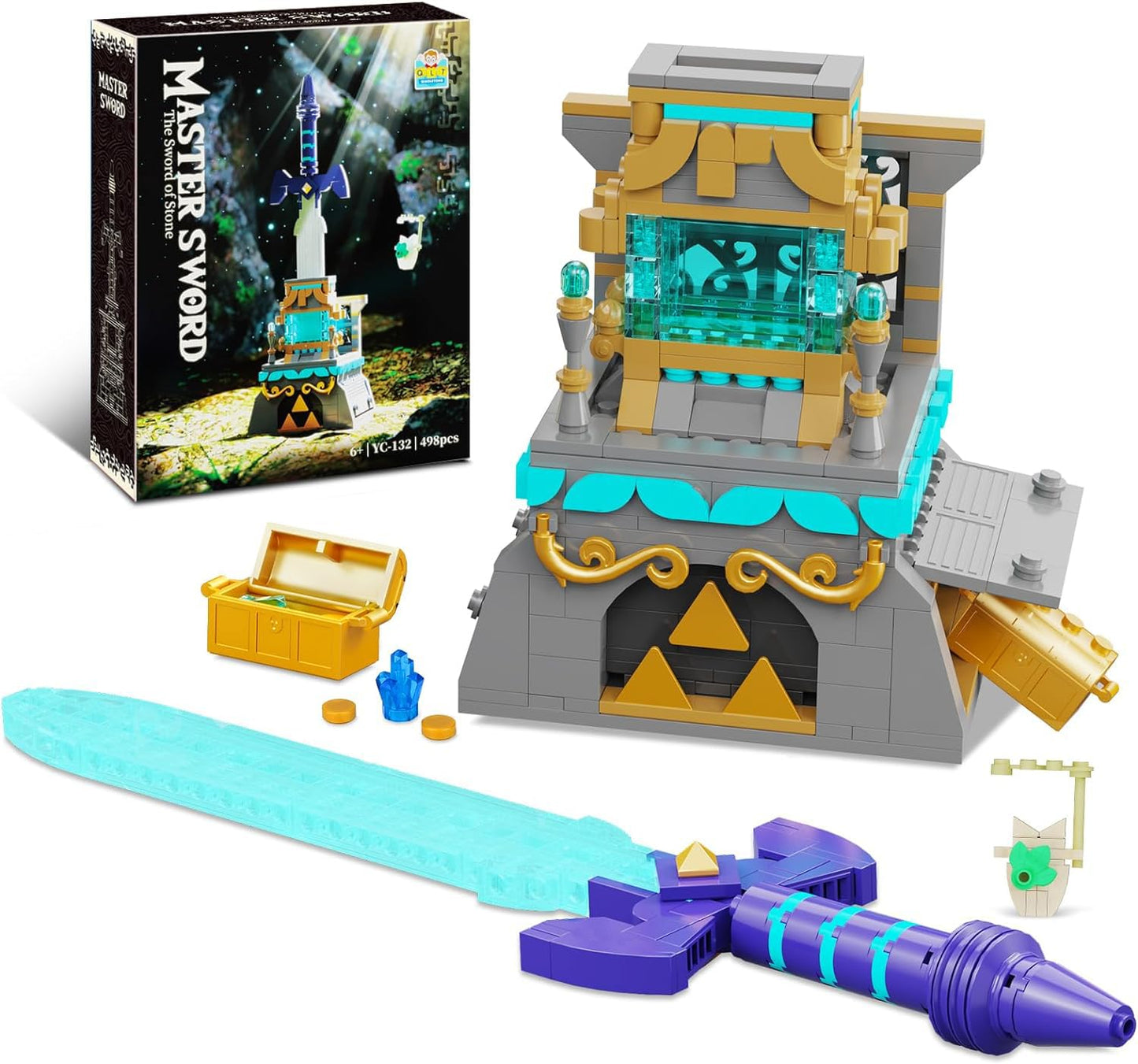 BOTW The Master decorative replica blade Glowing Building Block Set