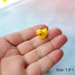 Pack Of 36 Tiny Ducks Little Plastic Duck Mini Resin Ducks For Garden Decorations, Dollhouse Miniatures, Crafts Ornaments(Yellow)