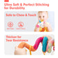 Hahaland Car Seat Toys For Babies 0-6 Months Girl - Baby Toys 3-6 Months - Rattle, Mirror, Crinkle, Squeaky Carseat Stroller Toys 0-6 Months Developmental Newborn Baby Girl Gifts