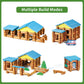 Wondertoys 239 Pieces Real Wood Logs Set Ages 3+, Classic Building Log Gift Set For Boys/Girls- Creative Construction Engineering - Top Blocks Game Kit - Preschool Education Toy