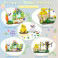 Qoq Easter Bunny And Chick Building Blocks Set - Easter Gift For Kids - Easter Basket Stuffers Easter Toys For Girls And Boys Ag
