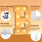 Imprsv Marquee Letter B, 3Ft Block Craft Kit For Party Decorations, Large Light Up Letters For Wedding, Baby Shower, Engagement