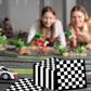 100 Pack Black And White Checkered Flag Party Napkins Disposable Race Car Birthday Party Supplies Racing Car Theme Party Paper Lunch Napkins For Baby Shower Kids Men Party Decorations Favors