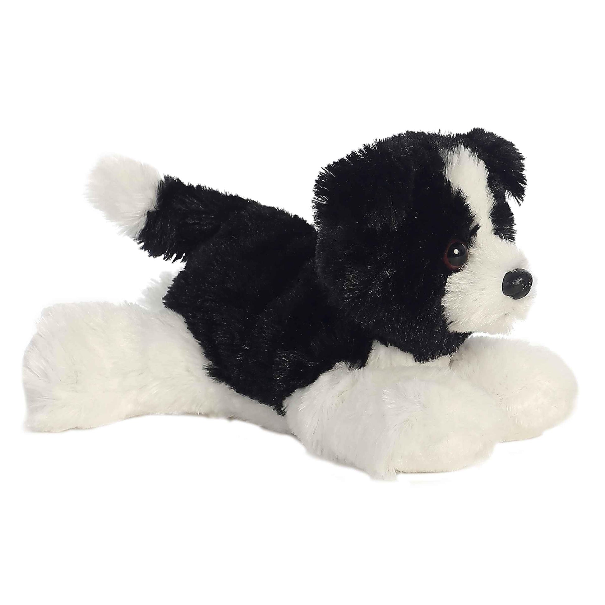 Aurora® Adorable Mini Flopsie™ Cami™ Stuffed Animal - Playful Ease - Timeless Companions - Black 8 Inches