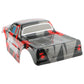 Gdool 9300E Rc Car Red Shell Body Cover Px9300-23 Accessories Spare Parts For 9300 9300E 1:18 Rc Monster Trucks Vehicle
