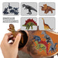Temi Large Dinosaur Toys For Kids 3-5, Jumbo Tyrannosaurus Rex With Mist Spray, Light And Sounds, One Big Hollow T-Rex Stored Wi