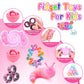 Cevioce 20Pcs Fidget Toys Adults Pack,Stocking Stuffers For Teens Boys Girls,Autism Sensory Toys With Fidget Spinner Slug Magnetic Rings,Squishy Fidget Toys Adhd Stress Relief,Party Favor For Kid-Bpyp