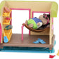 Li'L Woodzeez Animal Figurine Playset & Accessories - Tiki Hut Playset
