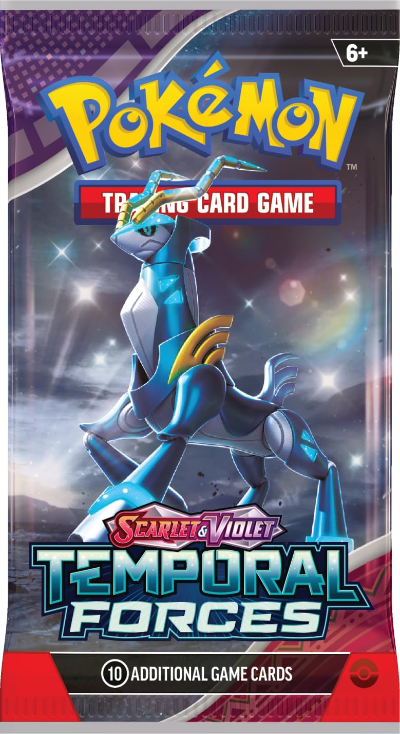 POKEMON TCG: Scarlet and Violet: Temporal Forces: advanced Trainer Box: Iron Leaves