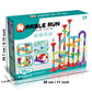 ailixinda 93 PCS Marble Run enhanced Set STEM Educational Building Block Toy Marble Track Race Set with 30 Glass Marbles for Boys & Girls Marble Maze Game Construction Building Blocks Toys for Kids