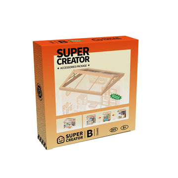 Robotime Dust Proof Roof For Super Creator Super Store Age 8+
