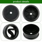 Rchobbytop 1:8 RC Buggy Tires & Wheels & Adaptors & Wrench, Street Tyre 17mm Drive Hub Hard Dish Wheel for On Road Racing Kyosho