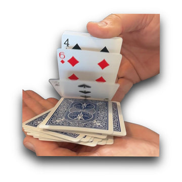 Hat Trick Magic Card Illusions For Beginner To Professional Wizards - Appearing, Teleporting, Transforming Miracles (Blue Svenga