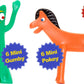 Nj Croce Gumby & Pokey Mini 3-Inch Bendable Figures - Pack Of 12