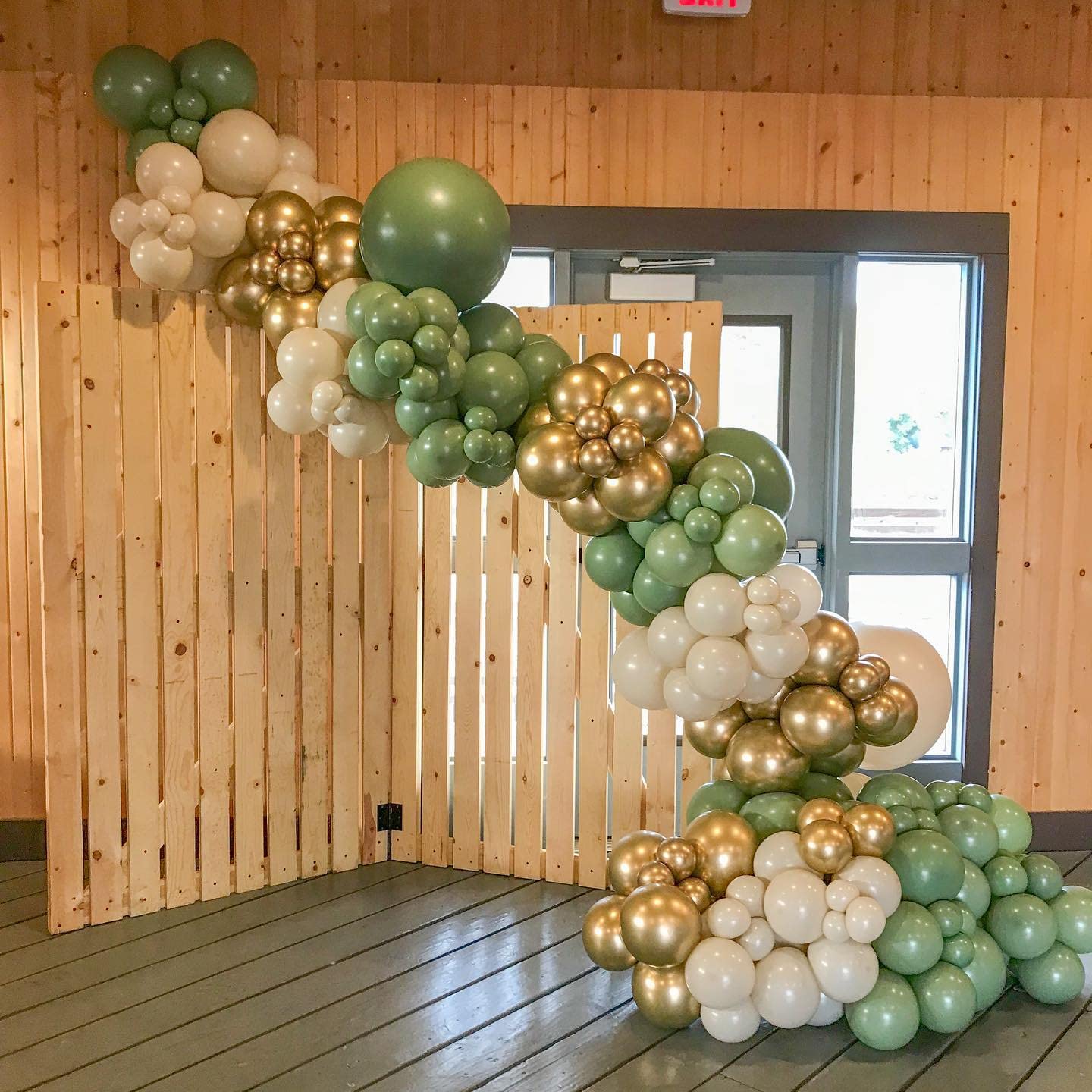 Bezente Sage Green Latex Party Balloons - 150 Pack 5 Inch Round Helium Dusty Green Olive Balloons For Birthday Graduation Baby S