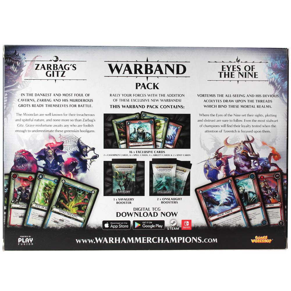 Playfusion Age Of Sigmar Champions Warhammer Warband Collectors Pack Series 2