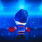 Bleacher Creatures New York Rangers 8 Player Nhl Kuricha Sitting Plush - Soft Chibi Inspired Plush