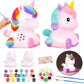 Dededa 2Pcs Paint Your Own Unicorn Night Light Art Kit, Arts And Crafts For Kids Ages 4-8,Unicorn Toys Unicorns Gifts For Girls