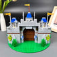 Usoway Medieval Knight Castle Building Blocks Set, 12 Knights Figures, Model 607016, Compatible with Lego, One Size, Plastic, Ages 6+