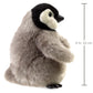 Folkmanis Baby Emperor Penguin Hand Puppet, Gray, Black, White, 8'