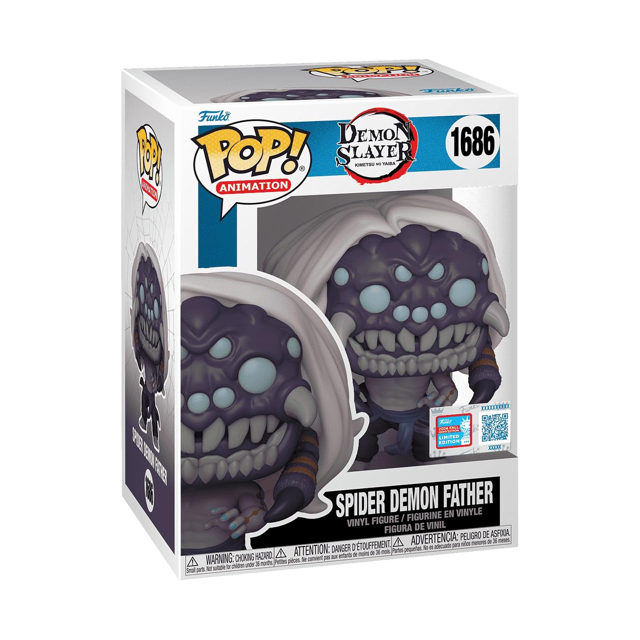 Funko Pop! Animation: Demon Slayer Spider Demon Father 3.9-Inch Vinyl Figure