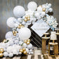 Bezente White Giant Balloons 36 Inch - 8 Pack Jumbo White Balloons Large Round White Latex Balloons For Photo Shoot Birthday Bab
