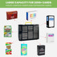 Alkoo 2200+ Large Trading Card Storage Box Case Holder For Kids Against Maturity, C.A.H Mtg Deck Organizer For Cards Against Humanity/For Magic The Gathering Sports Cards& Expansions